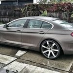 BMW 7-series with the Challenge