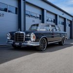 MERCEDES 280 SE with CORSPEED DEVILLE INOX 9×20 + 10×20